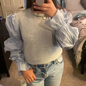 Long sleeve blouse